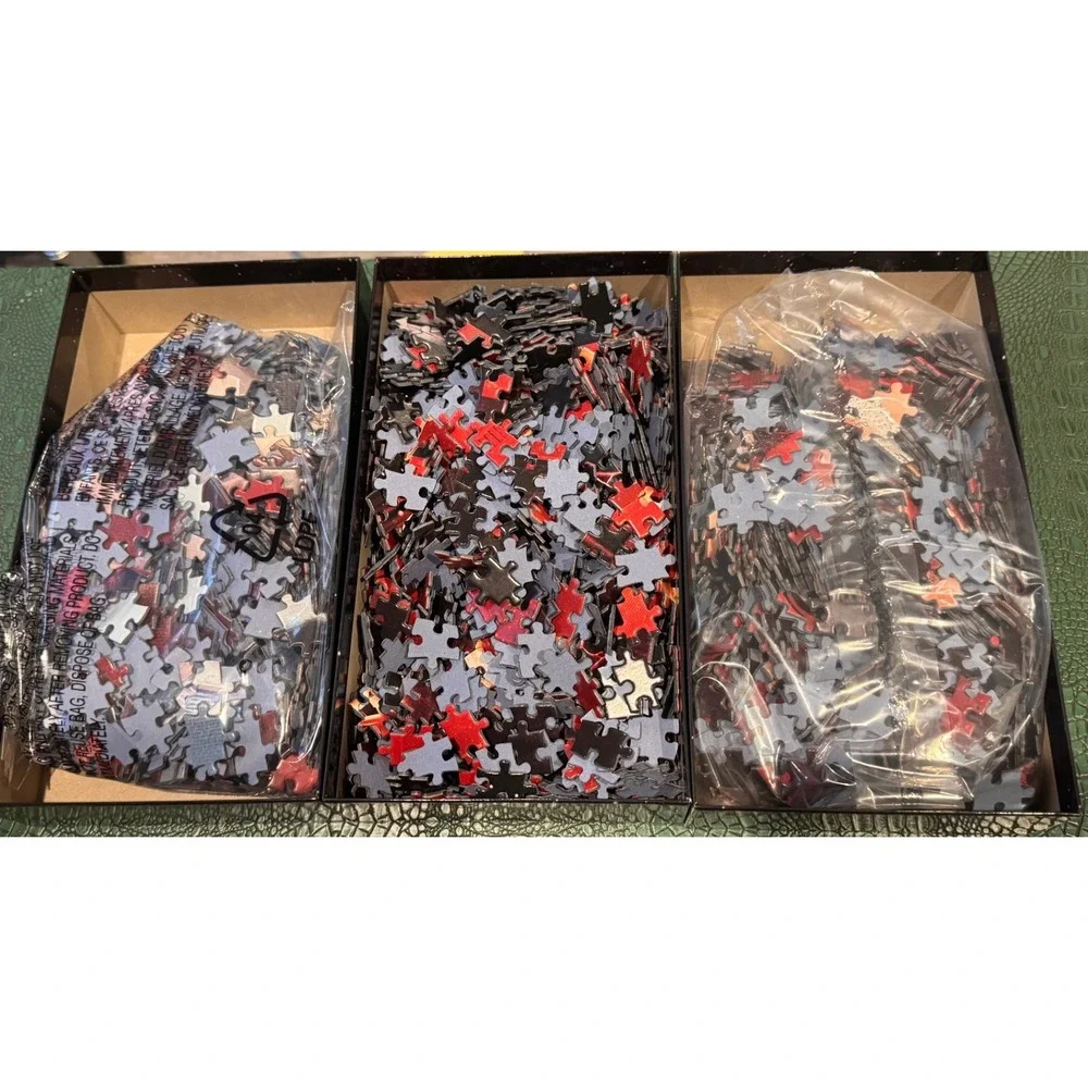 Star Wars 1000 Piece Collector Puzzle Set 3 Darth Maul Kylo Ren StormtrooperNWOT